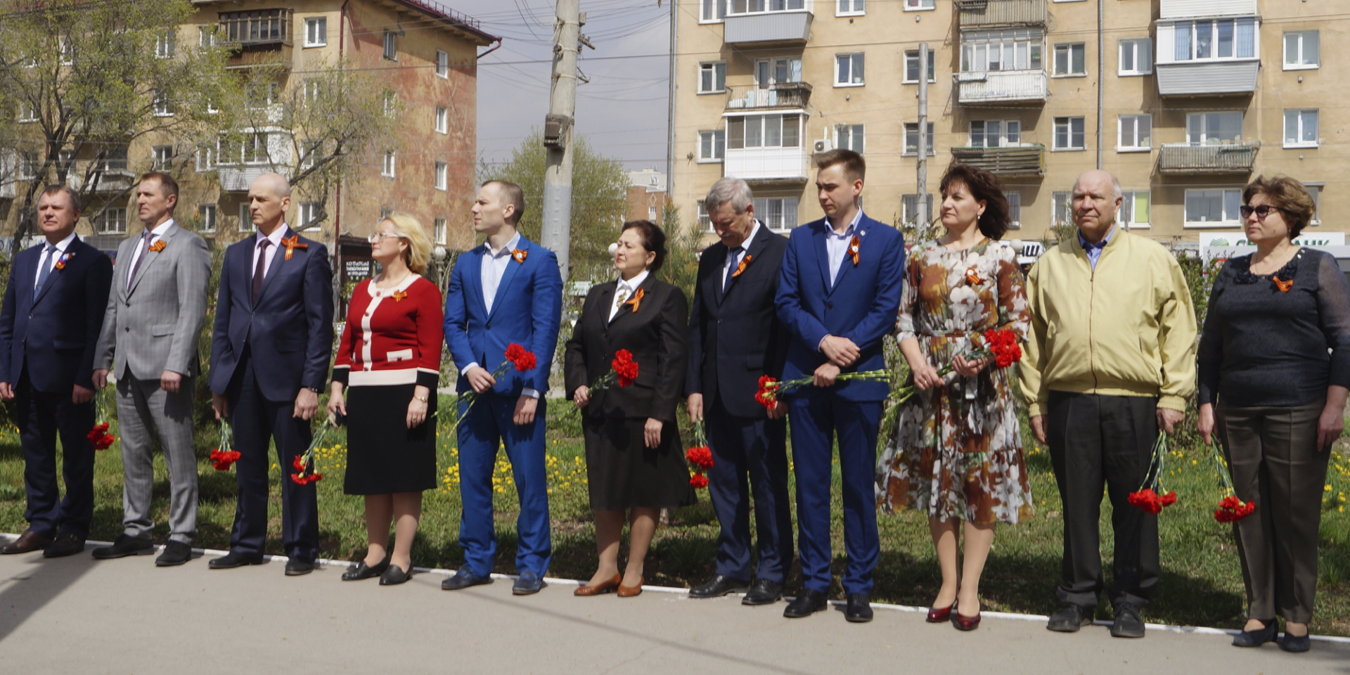 Торжественный митинг ко Дню Победы