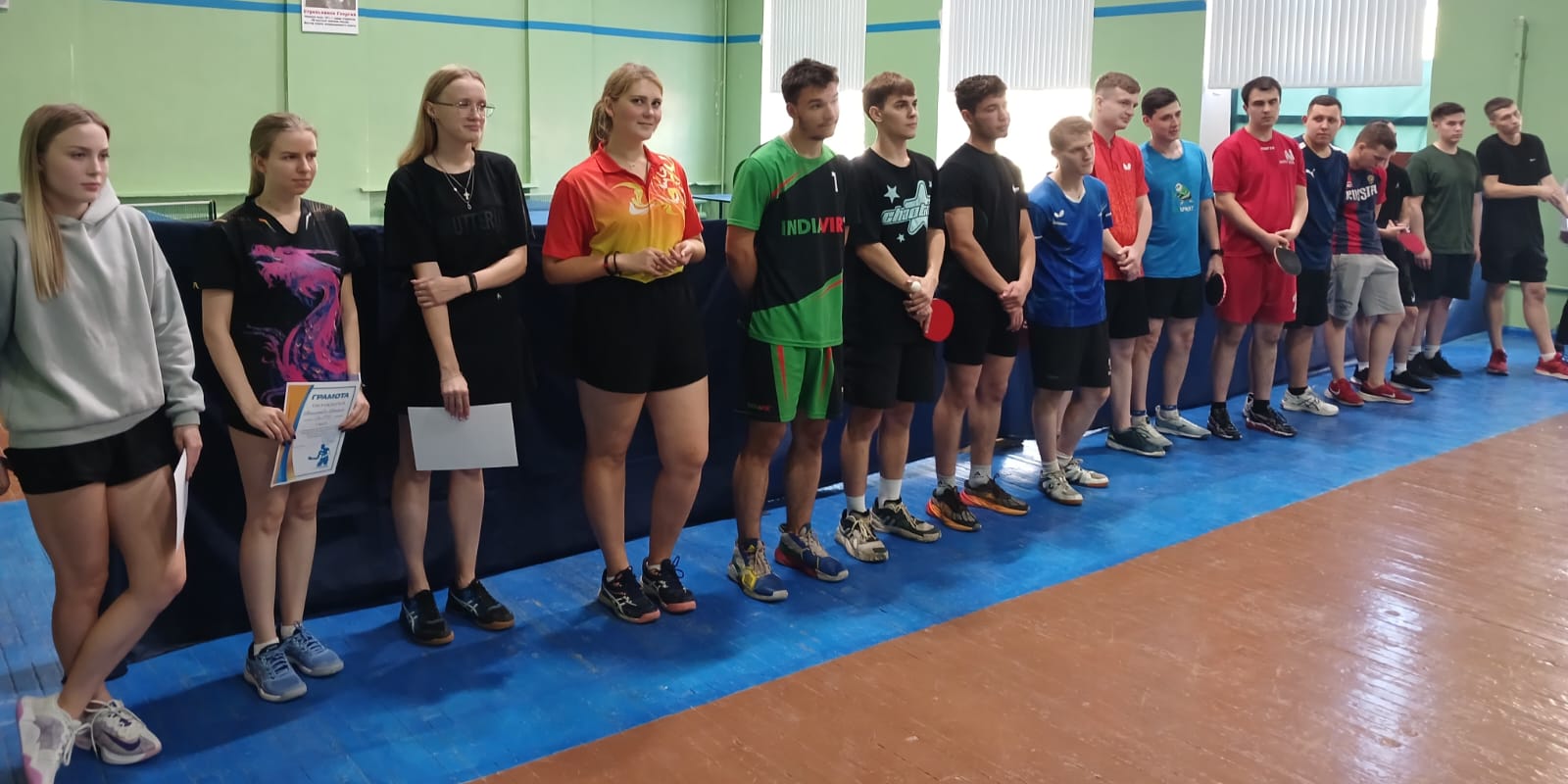  В СибАДИ состоялись соревнования по настольному теннису, посвященные Международному дню студенческого спорта