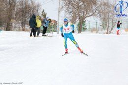 Сборная СибАДИ по зимнему полиатлону серебряный призер Спартакиады образовательных учреждений высшего  образования Омской области 