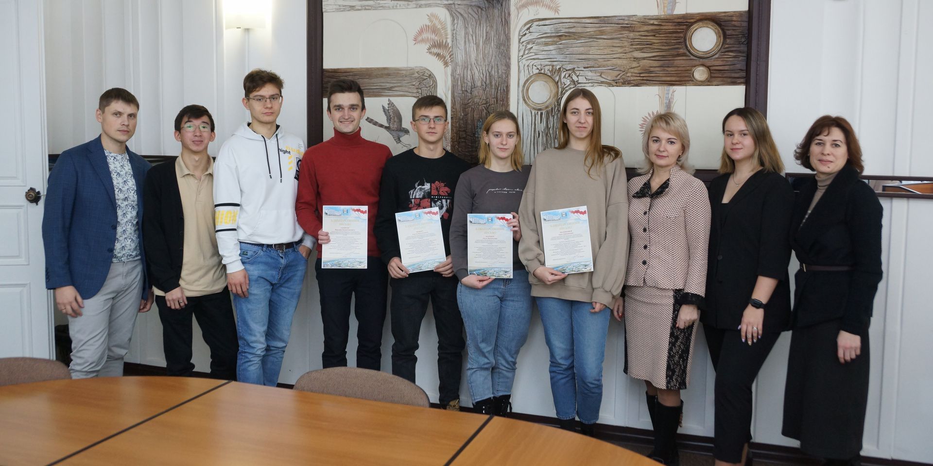 Награждение волонтеров СибАДИ