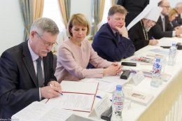 Пленарное заседание VII Омских областных Рождественских образовательных чтений на тему: «Нравственные ценности и будущее человечества»
