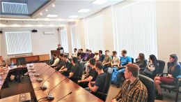 В  СибАДИ прошла лекция на тему «Русский язык  – как фактор национальной безопасности»
