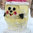 Первый конкурс снежных фигур прошел в СибАДИ