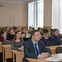 Встреча студентов факультета ИСУ с представителями ОНИИП