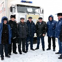 В Омской области прошли российско-казахстанские учения по устранению ЧС на дорогах
