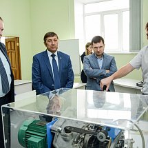 Визит  Министра промышленности, транспорта и инновационных технологий Омской области Виктора Ивановича Белова